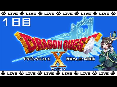 【ドラゴンクエストX】冒険者始めました【１日目】