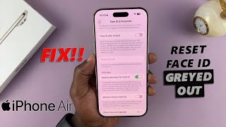How To FIX &#39;Reset Face ID&#39; Not Working On iPhone
