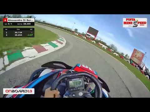 OnBoard13 - Great lap on Pista Mini Speed, Ortona, Italy!