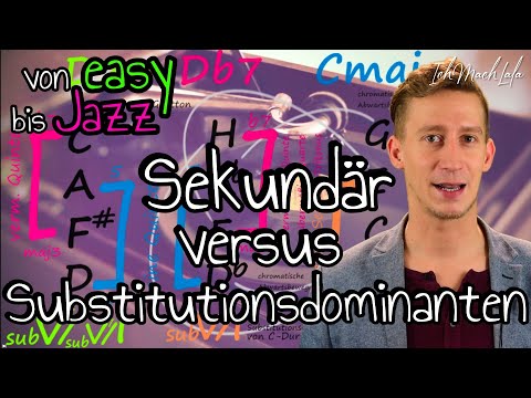 Secondary dominants vs. substitution dominants: Understanding dominant seventh chords & skillfull...