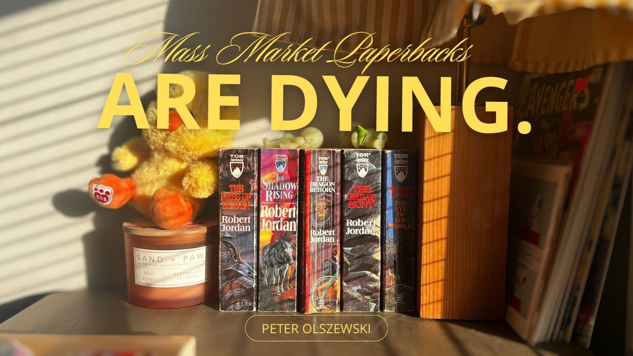 Mass-Market Paperbacks Are Going Away