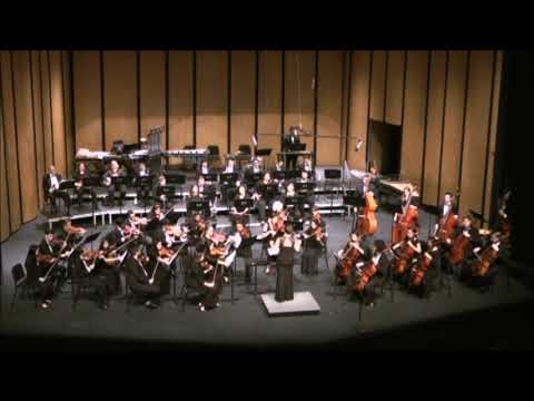 Rebecca Hernandez Conducting the IVC Symphony Orchestra