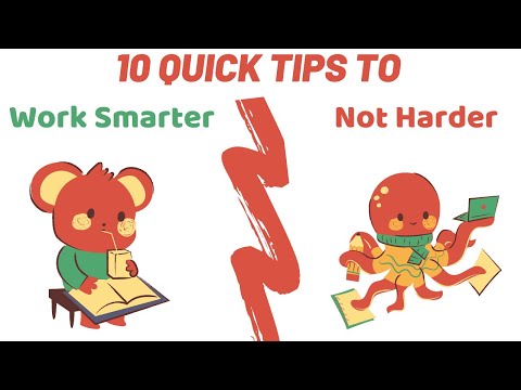 , title : 'How To Work Smarter Not Harder | 10 Quick Tips TO Work Smart | #shorts'