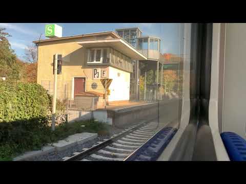 Mitfahrt in der BR481 auf der S5 von Friedrichsfelde Ost bis S Strausberg