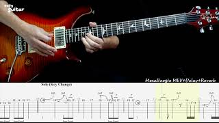 My Chemical Romance - Welcome To The Black Parade Guitar Lesson With Tab (Slow Tempo)
