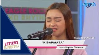 RAPHIEL SHANNON - KISAPMATA (NET25 LETTERS AND MUSIC)