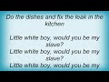 Juliana Hatfield - Houseboy Lyrics