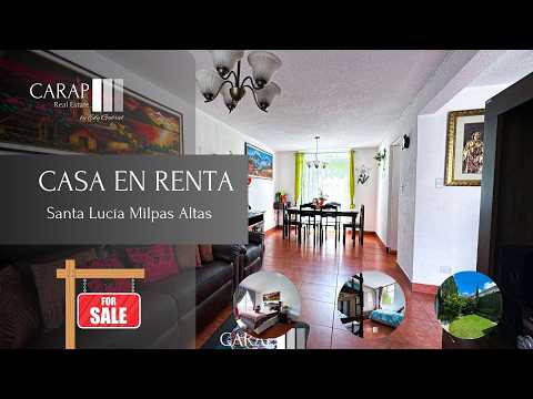 🏡 ¡Vive como siempre soñaste en Santa Lucía Milpas Altas!