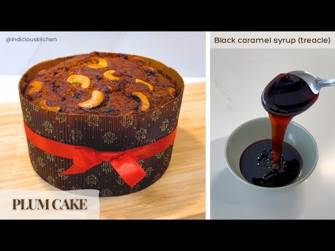 The Perfect Bakery Style Plum Cake Recipe | Rich & Moist Christmas Fruit Cake