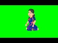 No Copyright Green Screen Video Old Woman Cartoon Character