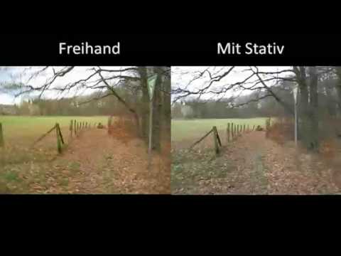 Mini-Stativ als Steadycam / Schwebestativ