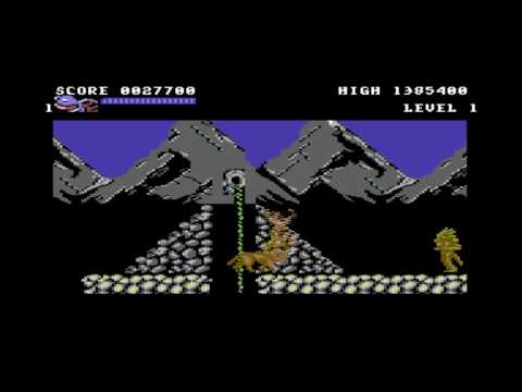 Lukozer Retro Game Review 221 - Rastan - Commodore 64