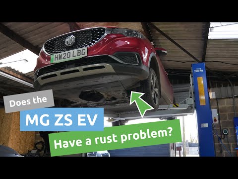 Does the MG ZS EV have a rust problem? Looking underneath my 1yr old ZS EV.