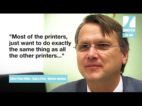 INKISH.TV Proudly presents: Editor Peter Ollén · Sign & Print · Malmö, Sweden