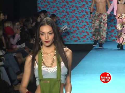 Betsy Johnson Collection during NYC fashion week 2003