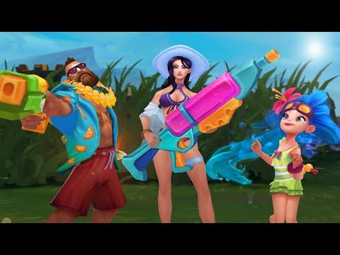 Nasse Erfrischungspause | „Poolparty 2018“-Trailer – League of Legends