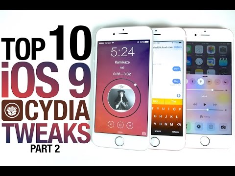 Top 10 iOS 9 Cydia Tweaks Part 2 - 9.0.2 Pangu Jailbreak Compatible