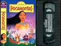 Opening To Pocahontas US VHS 1996