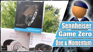 Sennheiser Game Zero | Game One | Momentum M2 | Unboxing