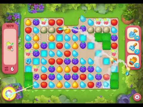 Gardenscapes Level 1079 Hard NO BOOSTERS