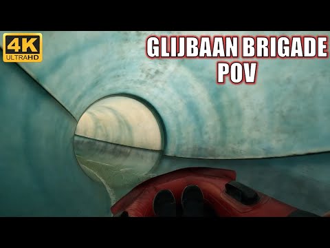 Glijbaan Brigade POV (Enclosed, 4K 60FPS), Drievliet Wet/Dry Water Slides | Non-Copyright