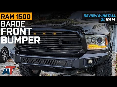 2013-2018 RAM 1500 BARDE Front Bumper Review & Install