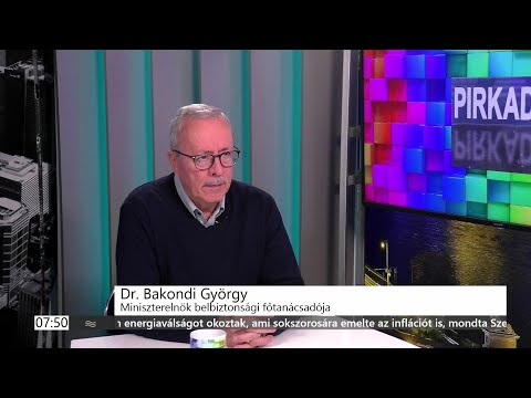 Bakondi György, a miniszterelnök biztonsági...