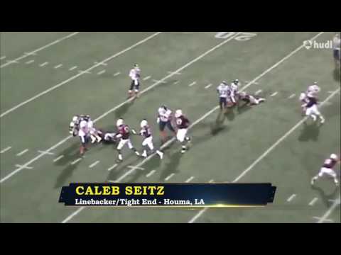 Caleb Seitz - Covenant Christian Linebacker/Tight End - Highlights