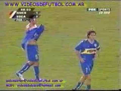 boca juniors vs river gol de tevez a los 89'