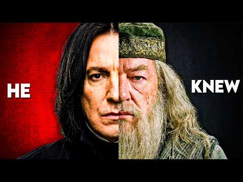 Snape Tried To Warn Us About Dumbledore But Nobody Believed Him