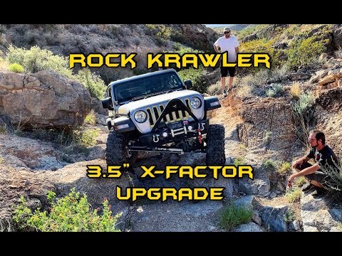 Installing Rock Krawler X-Factor 3.5 inch lift on Jeep JL sport