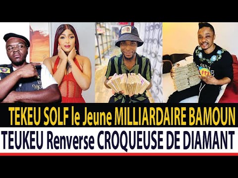 TEKEU SOLF the MILLIONAIRE Extinct DIAMOND CRUSHER? 👀🤣 HE shared 500 MILLION and the CARS
