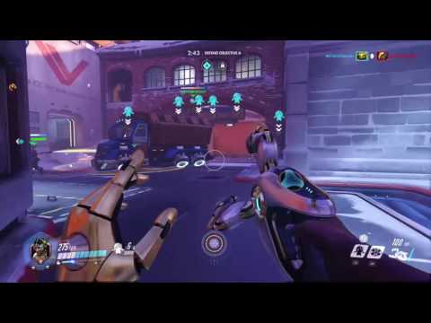 Overwatch: Symmetra Vs. Nano Boosted Genji