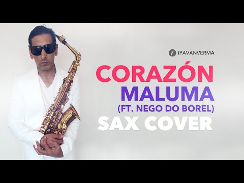Maluma - Corazón  (ft. Nego do Borel) Saxophone Instrumental