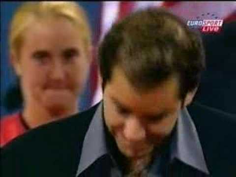 John McEnroe talk about Sampras