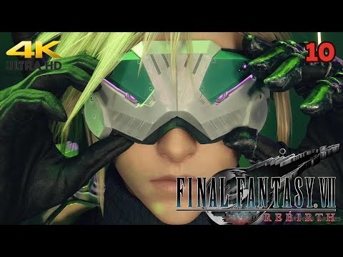 Final Fantasy VII Rebirth Gameplay Part 10 Walkthrough Full Game [ Ps5 4K 60FPS HDR ] No Commentary