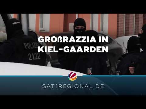 Drogen-Kriminalität: Mehrere Festnahmen bei Großrazzia in Kiel-Gaarden