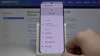 How to Manage App Permission in SAMSUNG Galaxy S20 – Customize App Settings