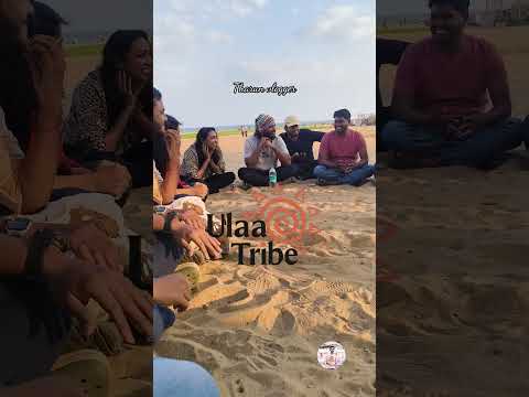Stranger🎭 Meet-up🫂 Ulla Tribe ☀️ Treasurehunt 🕵️@ Besant Beach in Chennai  Tharun vlogger