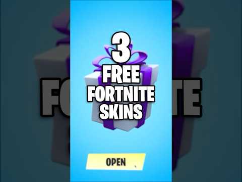 How to Get 3 FREE Fortnite SKINS!
