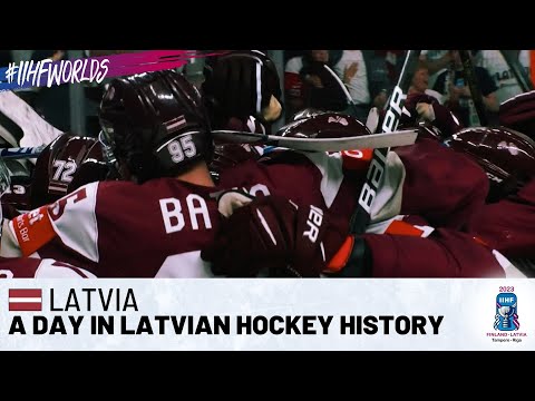 Хоккей Features | A Day in Latvian Hockey History | 2023 #IIHFWorlds