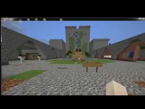 Minecraft Norman Castle project.