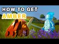 How to get Rough Amber & Cut Amber ► LEGO Fortnite