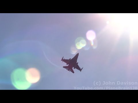 Warren Grove Range (5/18/2022) - F-16 SHOW OF FORCE!!