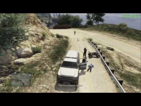 GTA 5 - PS3 - Strangers and Freaks Mission #46 - An American Welcome [100% - Gold Medal]