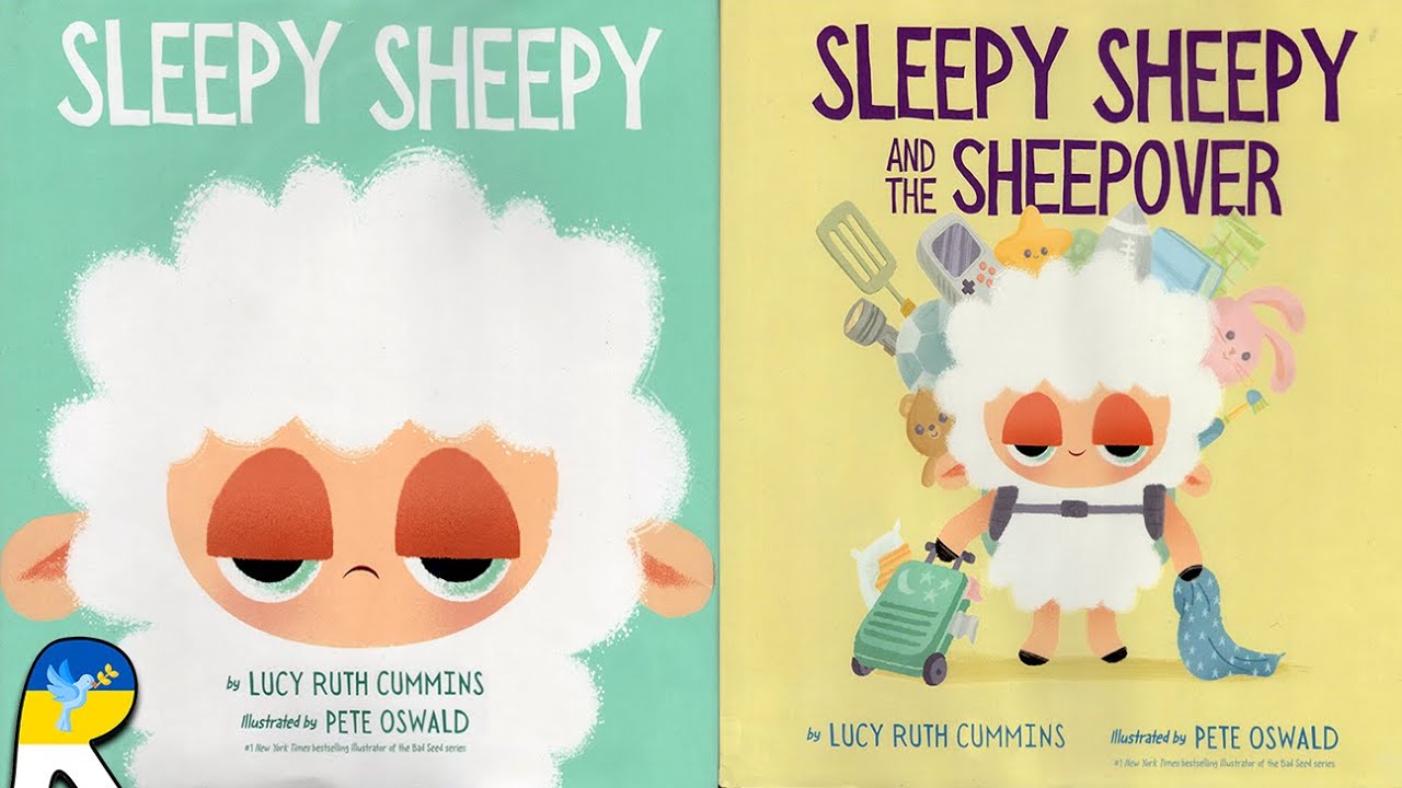 14 min. Sleepy Sheepy & Sheepover Collection - Animated Read Aloud Books