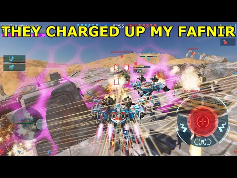 They Charged Up My Fafnir. War Robots Skirmish Mode