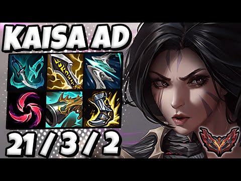 Kaisa vs Ezreal ADC [ NS Ghost ] Patch 12.10 Korea Grandmaster ✅