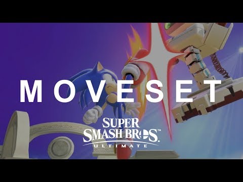Sonic's move set for Smash Ultimate E3 Demo ft. VoiD