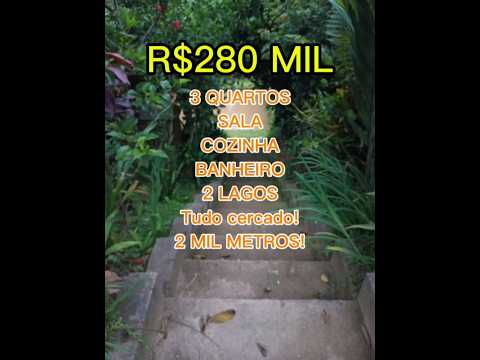 CHÁCARA EM IBIÚNA POR R$ 280 MIL! 2 LAGOS, NASCENTE E CASA COM 3 QUARTOS #chacara #ibiuna
